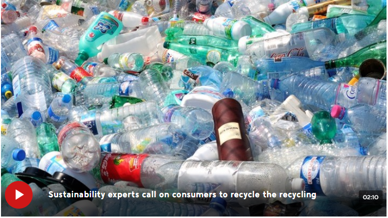 'Recycle the recycling' - A message to consumers to rethink plastic and ...