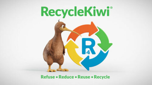 RecycleKiwi logo animation thumbnail